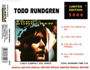 Todd Rundgren – Bang The Drum All Day (Single)